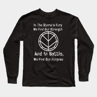 Shield Maiden Design Long Sleeve T-Shirt